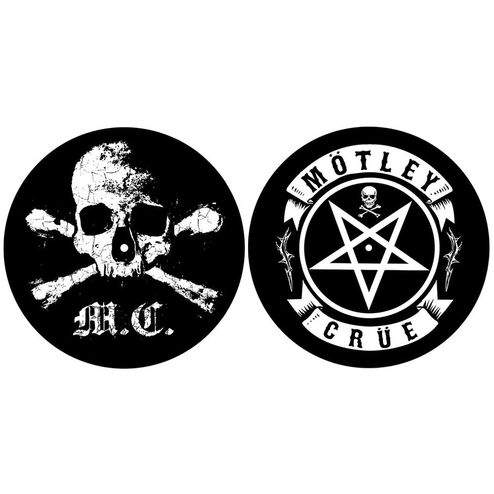 MOTLEY CRUE - Skull / Pentagram / 2枚セット