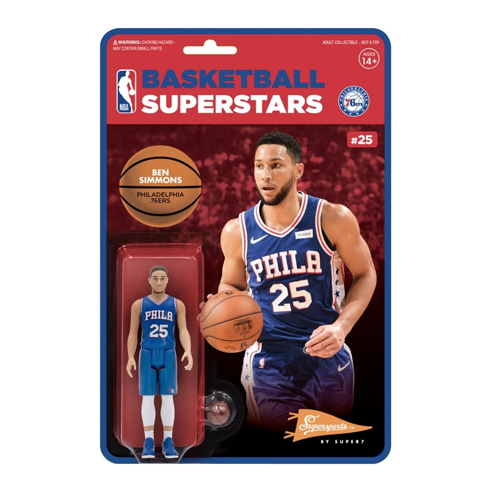 PHILADELPHIA 76ERS（NBA） フィラデルフィアセブンティシクサーズ - REACTION FIGURE / BEN SIMMONS / フィギュア・人形 【公式 / オフィシャル】