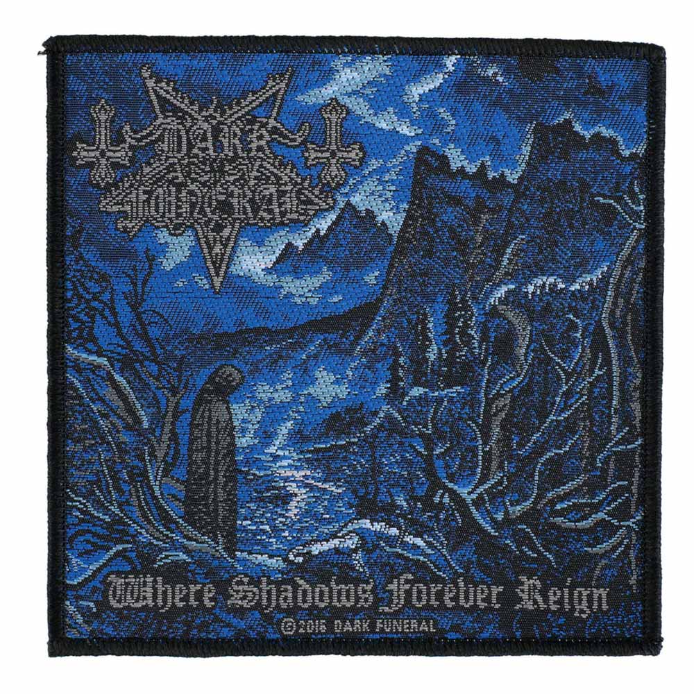 DARK FUNERAL ダークフューネラル - Where Shadows Forever Reign / ワッペン 【公式 / オフィシャル】