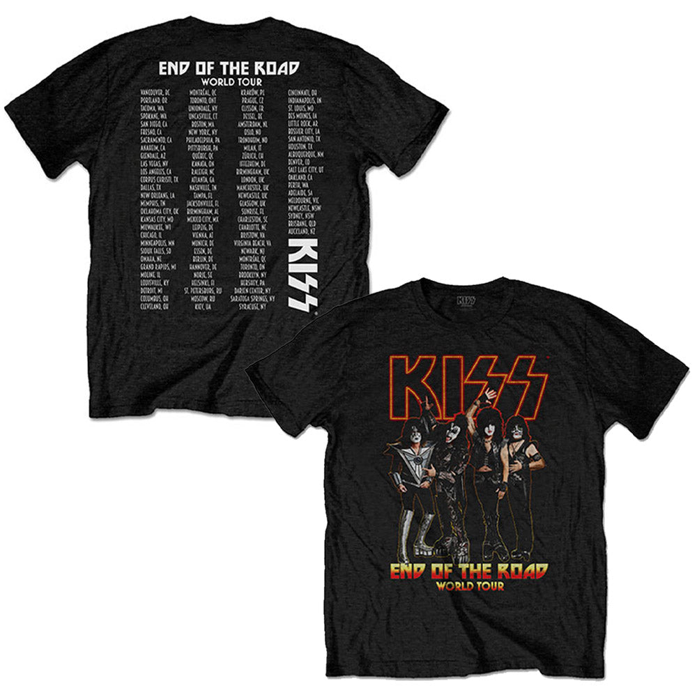 
                  
                    KISS キッス (デビュー 50周年 ) - End Of The Road Tour / バックプリントあり / Tシャツ / メンズ 【公式 / オフィシャル】
                  
                