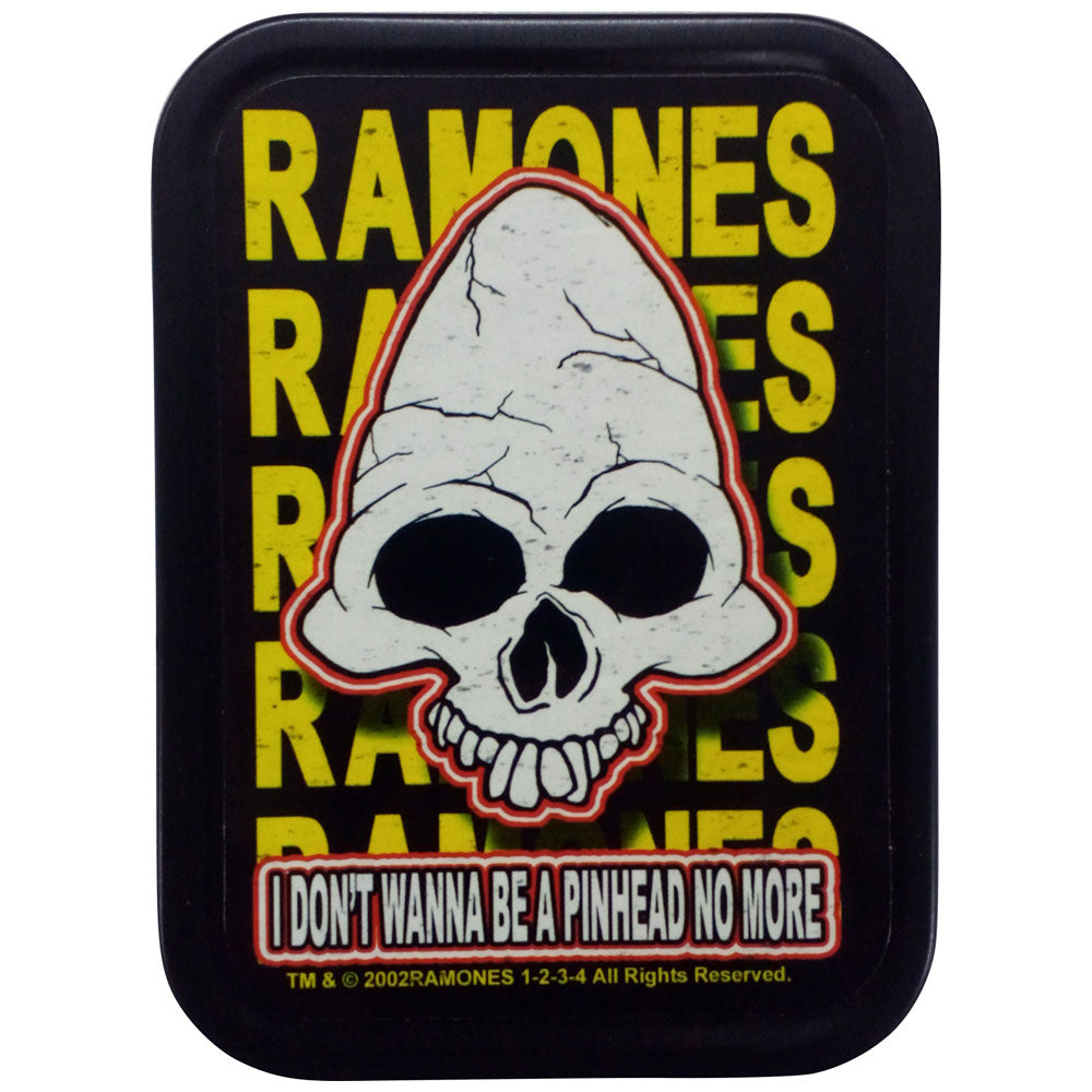 RAMONES ラモーンズ (結成 50周年 ) - STASH TIN ROUNDHEAD / グッズ 【公式 / オフィシャル】