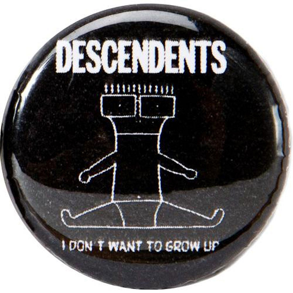 DESCENDENTS ディセンデンツ DON'T WANT TO GROW UP バッジ 公式 オフィシャル