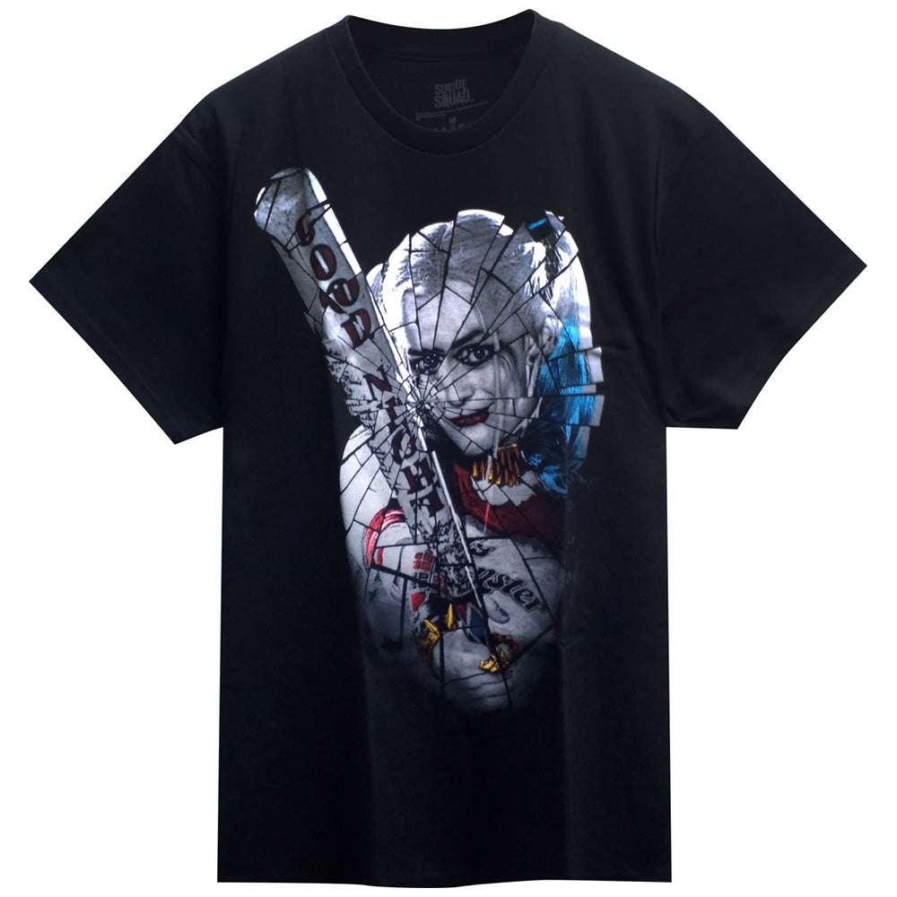 SUICIDE SQUAD スーサイドスクワッド (ジョーカー 新作公開 ) - HARLEY SHATTERED GLASS / Tシャツ / メンズ 【公式 / オフィシャル】