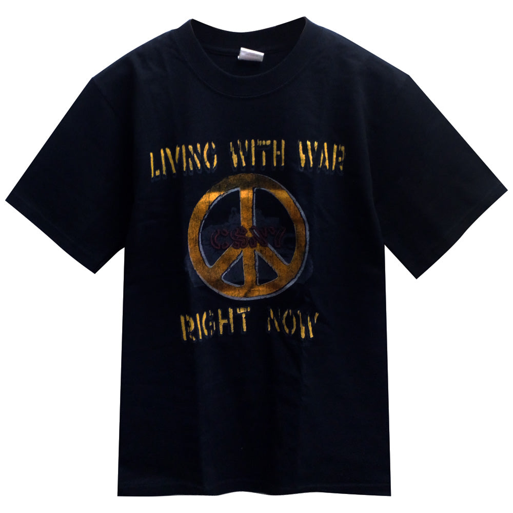 CROSBY STILLS NASH & YOUNG クロスビースティルスナッシュ&ヤング - Living with War / Tシャツ / メンズ 【公式 / オフィシャル】