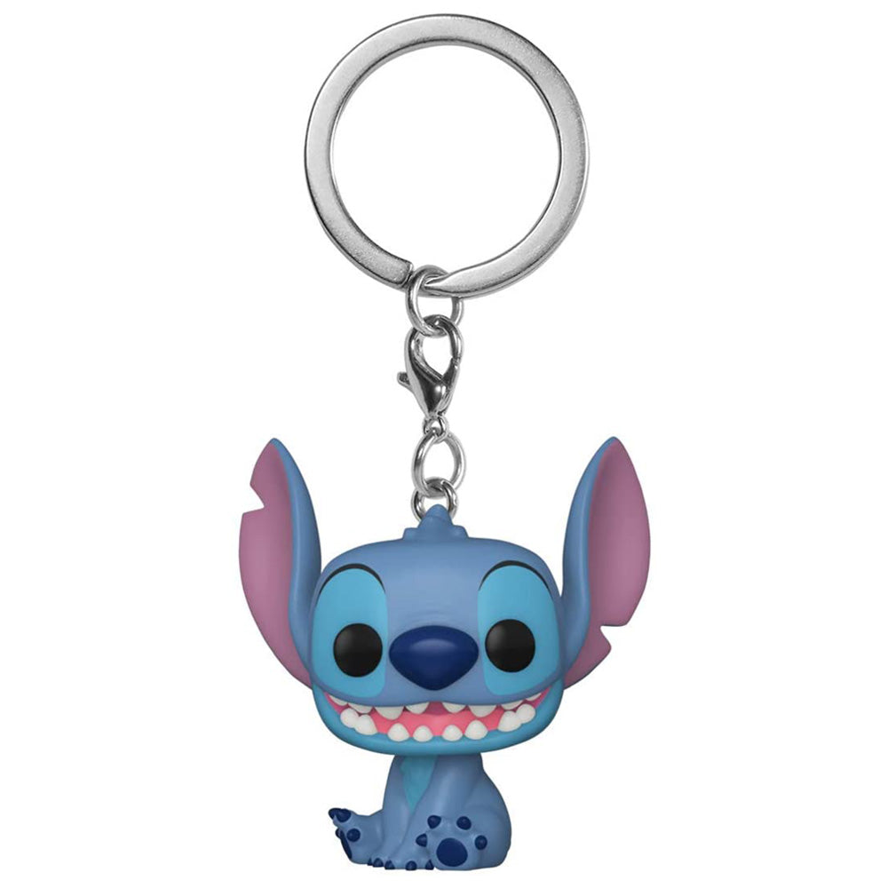 STITCH スティッチ - POP Keychain：STITCH SEATED / キーホルダー 【公式 / オフィシャル】