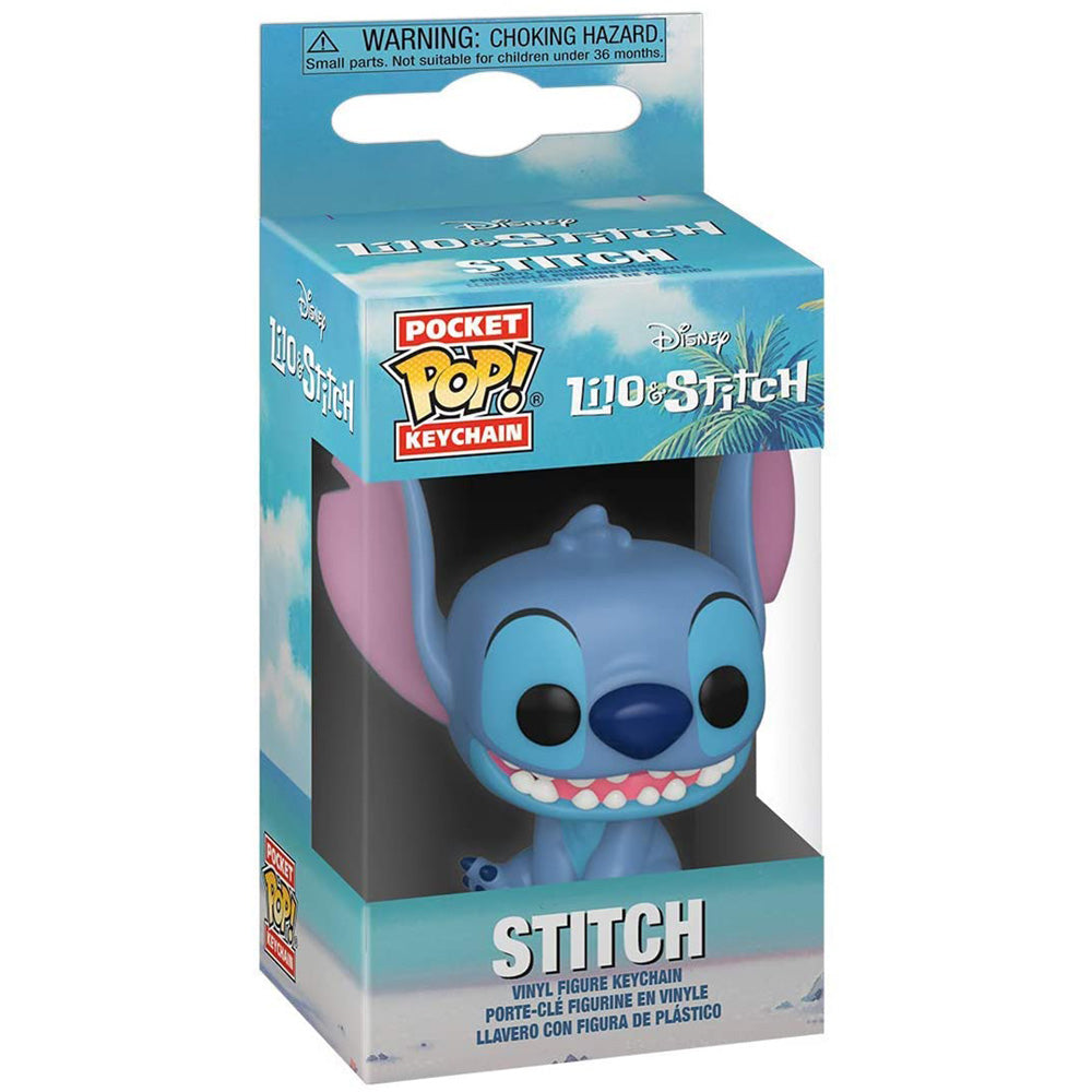 STITCH スティッチ - POP Keychain：STITCH SEATED / キーホルダー 【公式 / オフィシャル】