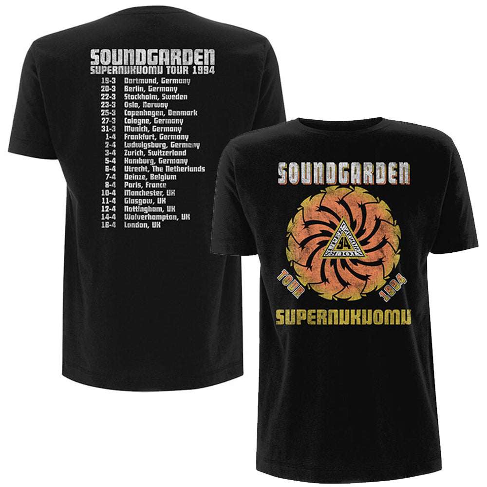 
                  
                    SOUNDGARDEN サウンドガーデン (結成 40周年 ) - Superunknown Tour '94 / バックプリントあり / Tシャツ / メンズ 【公式 / オフィシャル】
                  
                