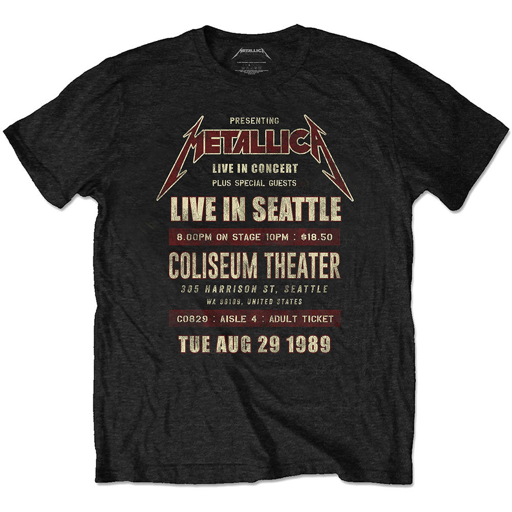 METALLICA - Seattle '89 / ECO-TEE