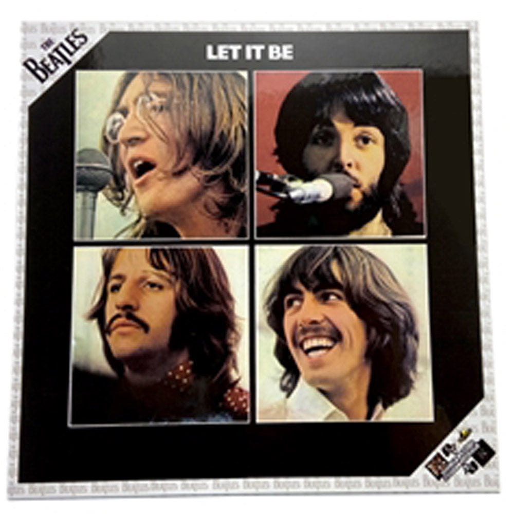 THE BEATLES - (ABBEY ROAD 55周年 ) - Let It Be Double Sided Album Art