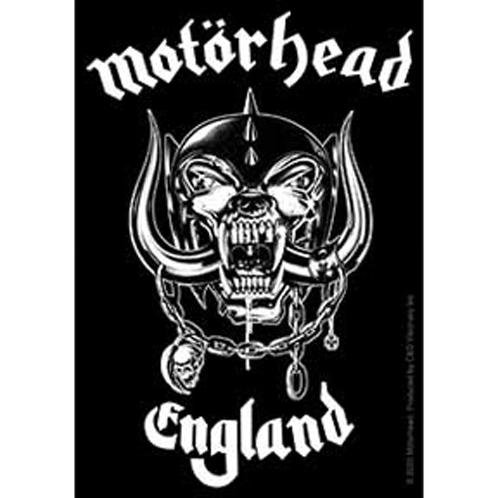 MOTORHEAD モーターヘッド - ENGLAND / ステッカー 【公式 / オフィシャル】