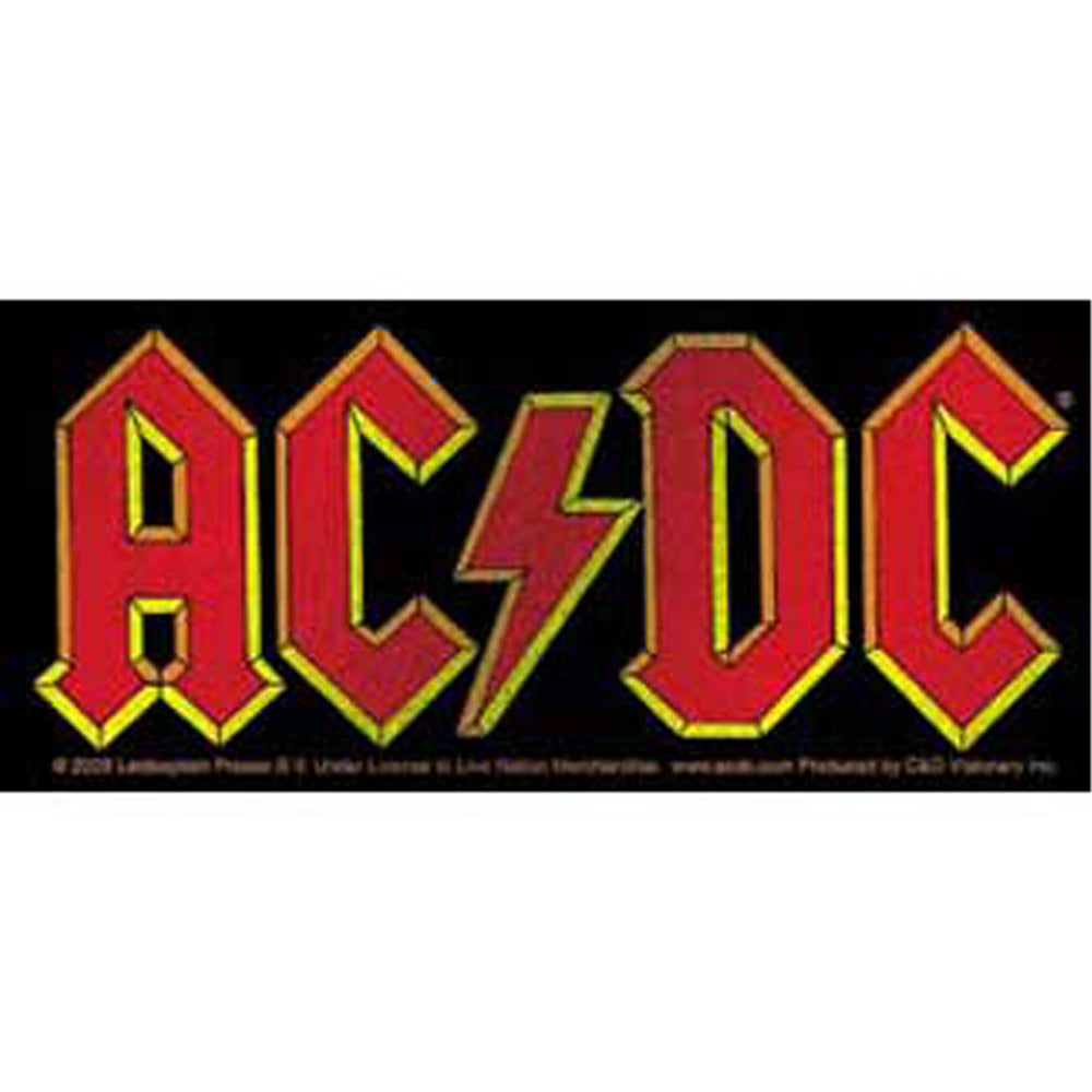 AC/DC エーシーディーシー LOGO ステッカー 公式 オフィシャル