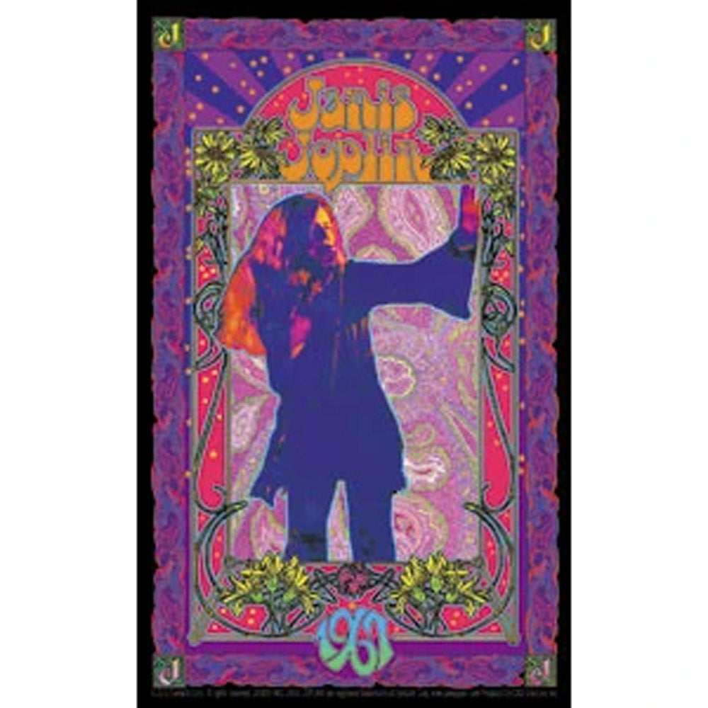 JANIS JOPLIN ジャニスジョプリン - Poster / ステッカー 【公式 / オフィシャル】