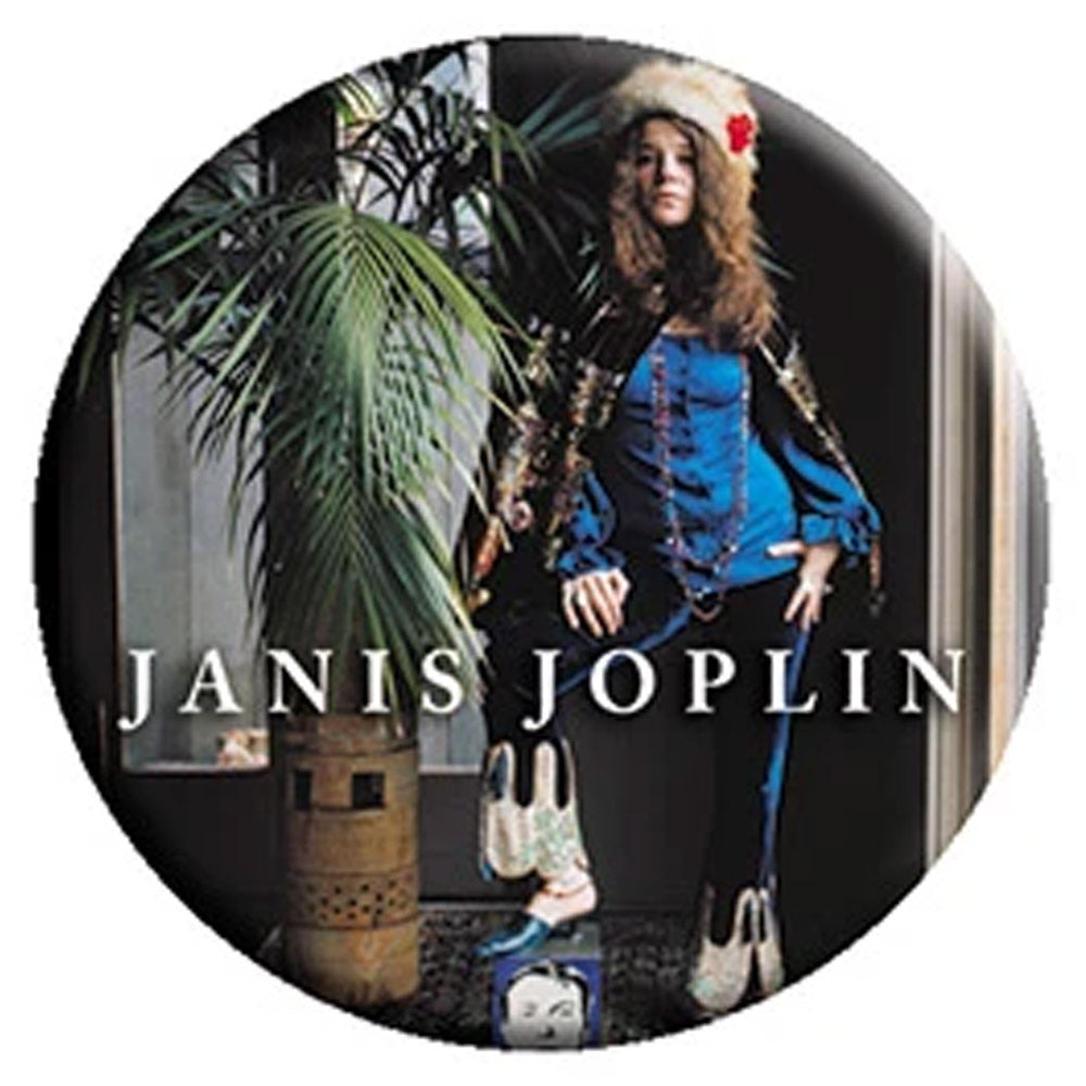 JANIS JOPLIN ジャニスジョプリン - Palm / バッジ 【公式 / オフィシャル】