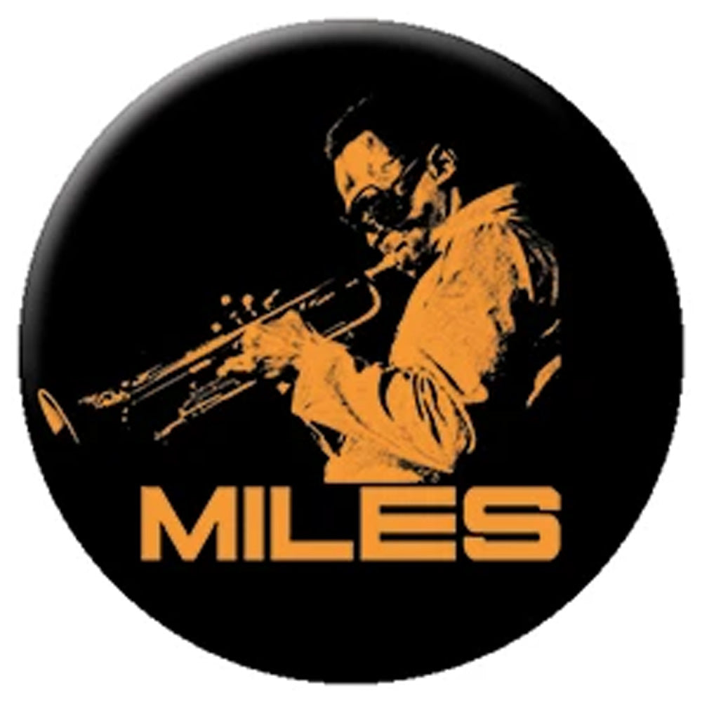 MILES DAVIS マイルスデイヴィス (初来日 50周年 ) - Trumpet / バッジ 【公式 / オフィシャル】