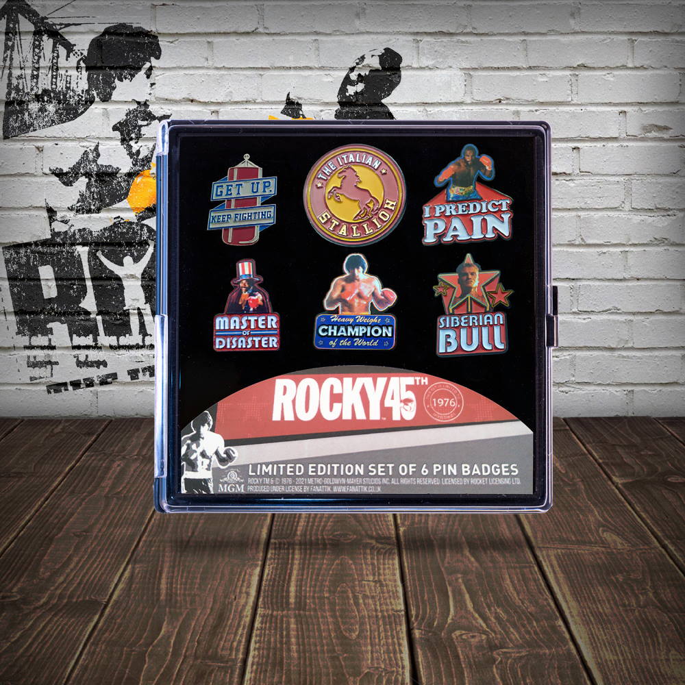 
                  
                    ROCKY ロッキー - Limited Edition 6 Pack of Pins / 世界限定1976枚 / バッジ 【公式 / オフィシャル】
                  
                