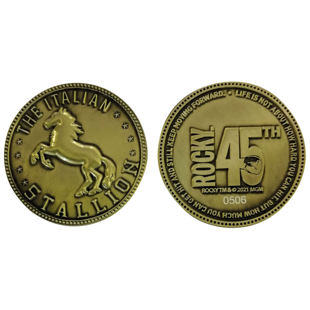 ROCKY - 45th Anniversary Limited Edition Coin