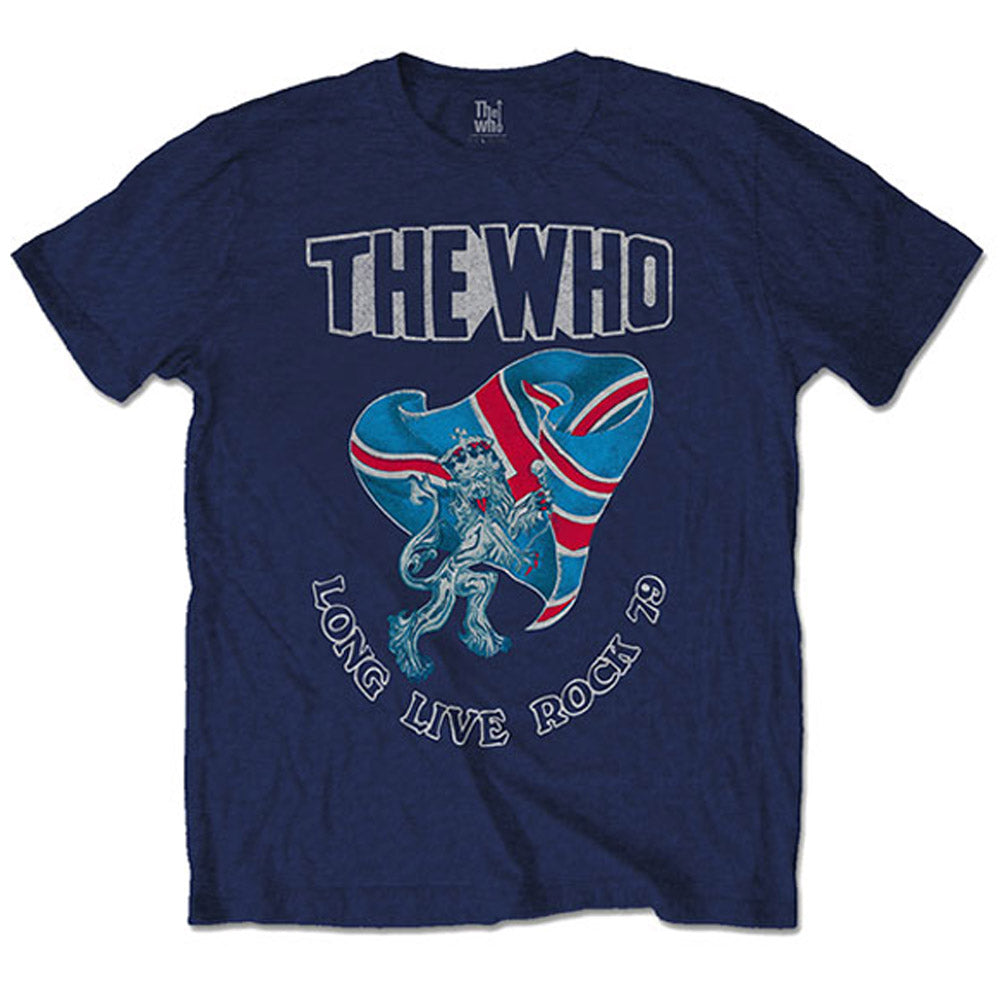 
                  
                    THE WHO ザ・フー (結成 60周年 ) - Long Live Rock '79 / バックプリントあり / Tシャツ / メンズ 【公式 / オフィシャル】
                  
                