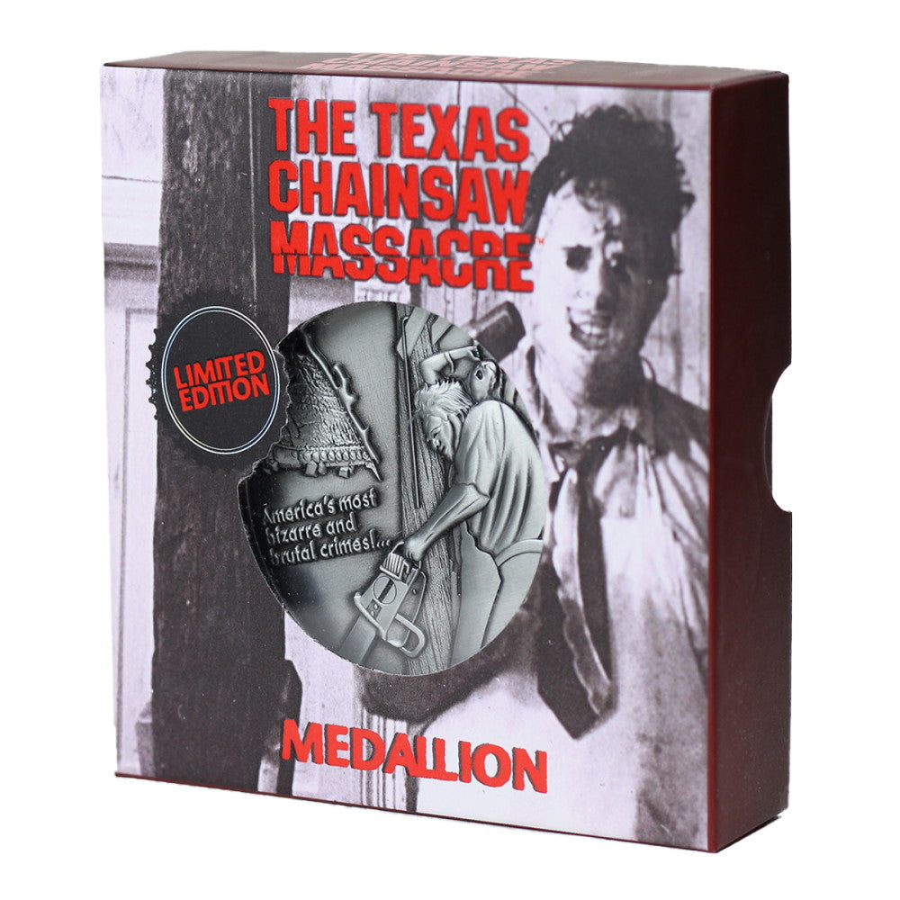 TEXAS CHAINSAW MASSACRE 悪魔のいけにえ - Limited Edition Medallion / 世界限定1974 / コイン 【公式 / オフィシャル】