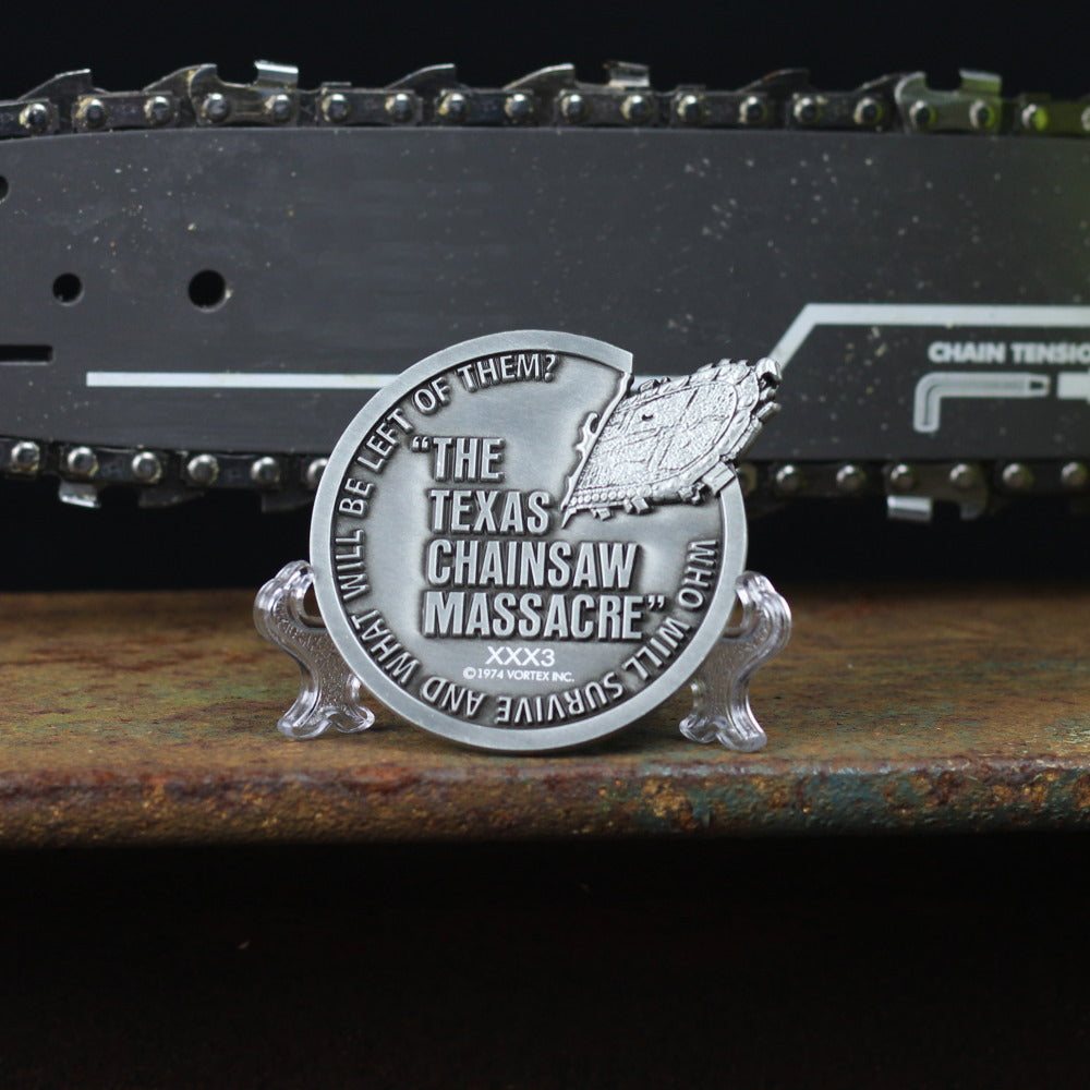 
                  
                    TEXAS CHAINSAW MASSACRE 悪魔のいけにえ - Limited Edition Medallion / 世界限定1974 / コイン 【公式 / オフィシャル】
                  
                