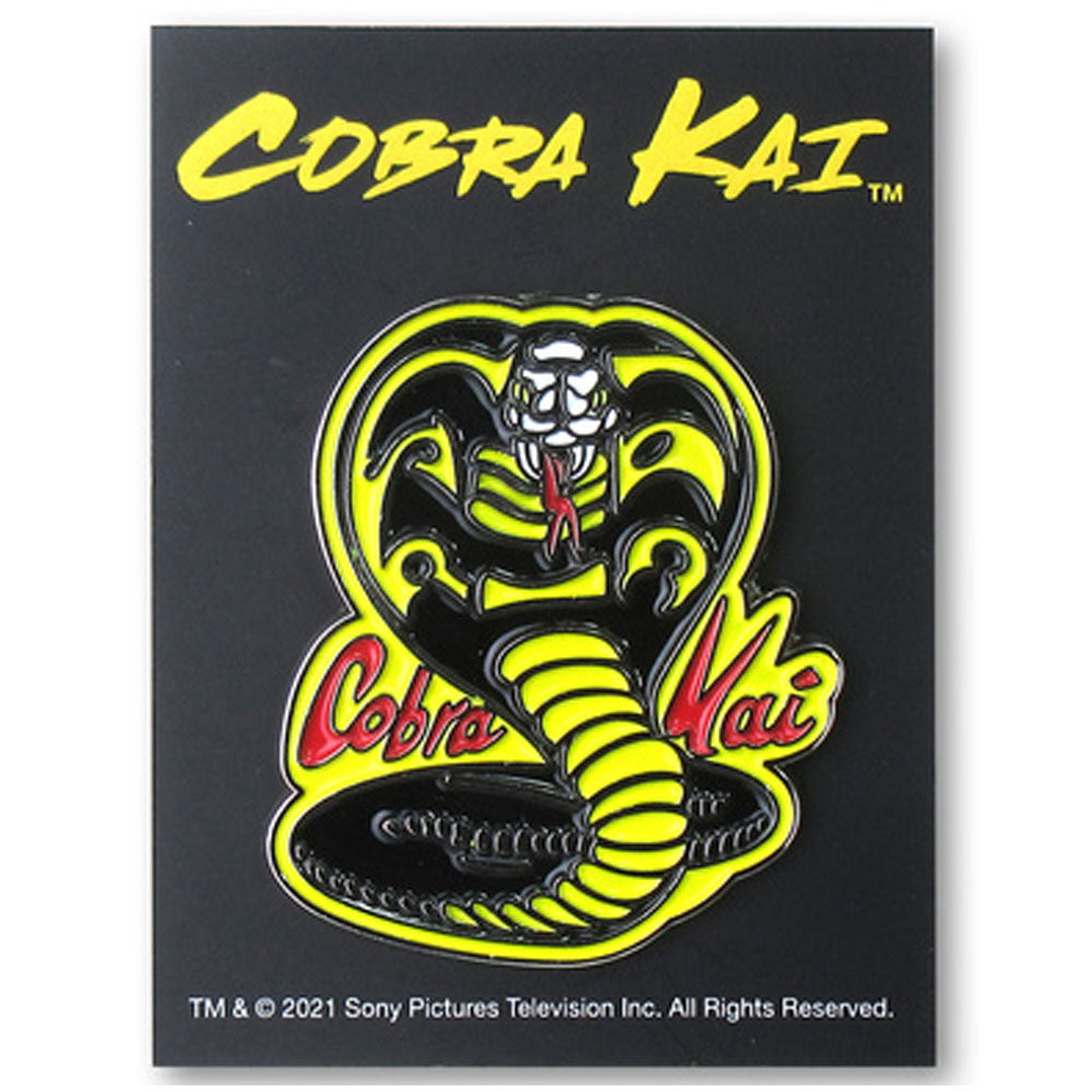 COBRA KAI コブラ会 (シーズン6 配信 ) - スネークロゴ / バッジ 【公式 / オフィシャル】