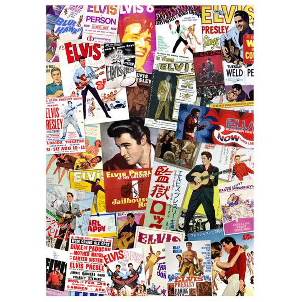 
                  
                    ELVIS PRESLEY エルヴィスプレスリー - Movie Poster Collage / 1000ピース / ジグソーパズル 【公式 / オフィシャル】
                  
                