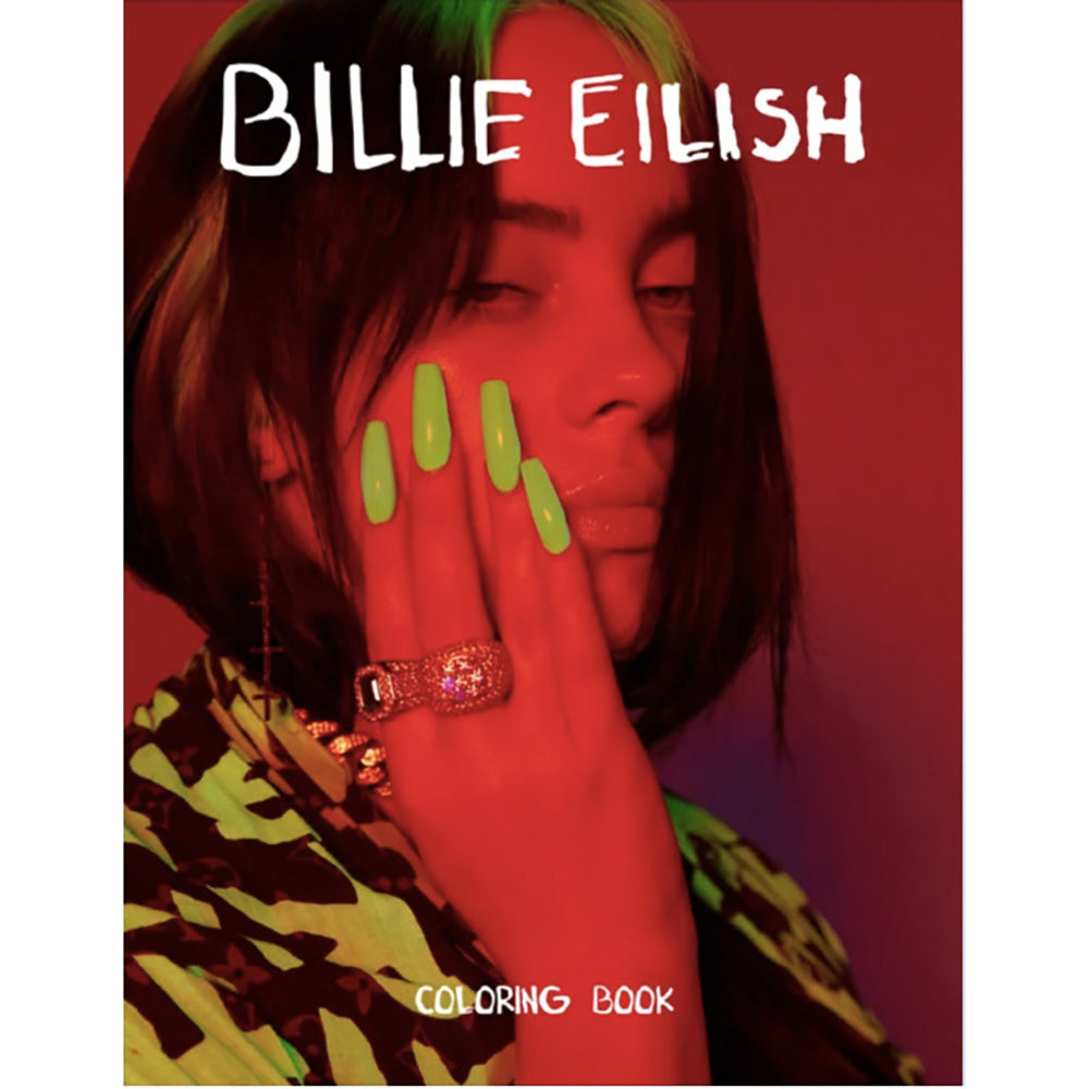 BILLIE EILISH ビリーアイリッシュ (新作 発売 ) COLOURING BOOK BILLIE グッズ 公式 オフィシャル