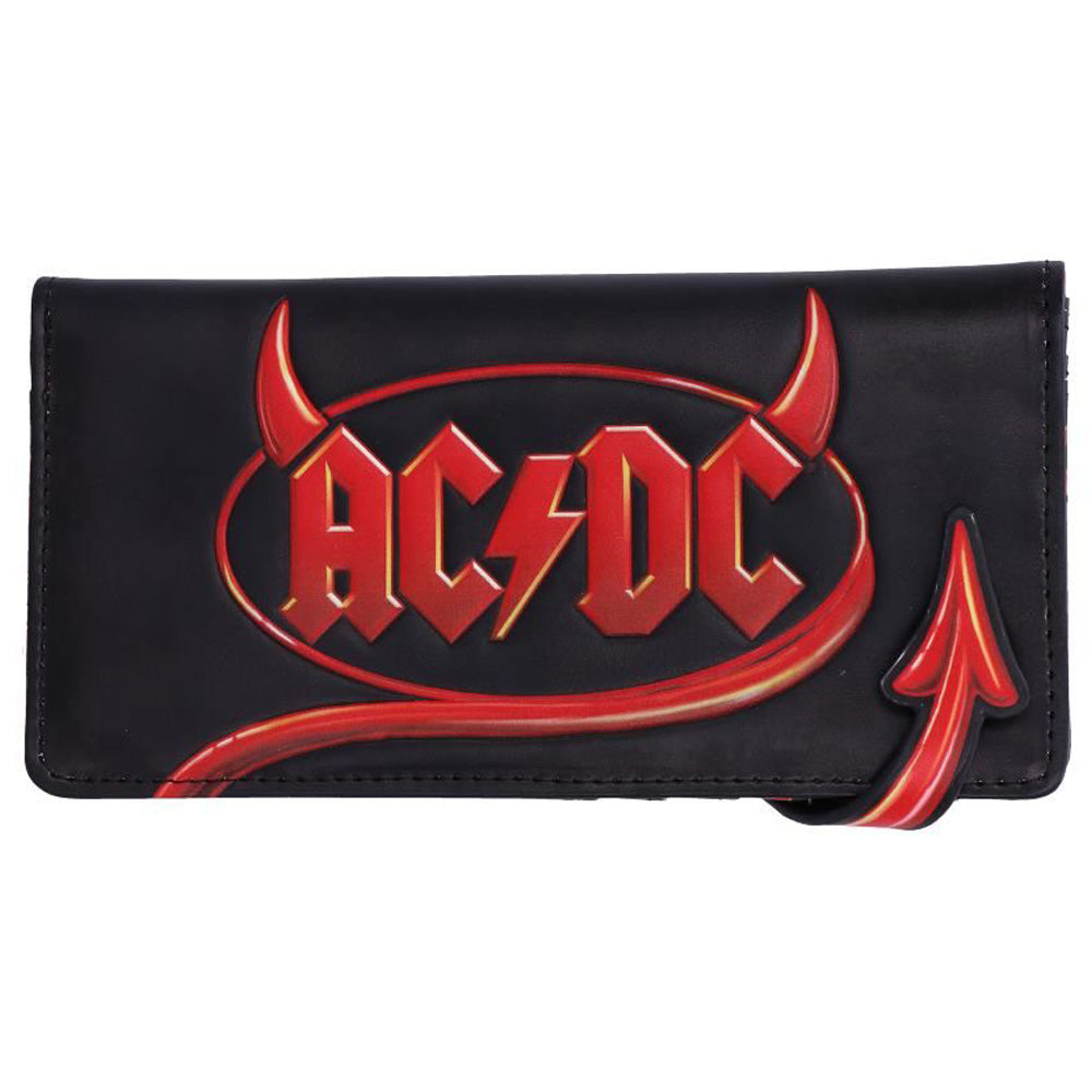 AC/DC エーシーディーシー Logo Lightning Embossed Purse Wallet 財布 公式 オフィシャル