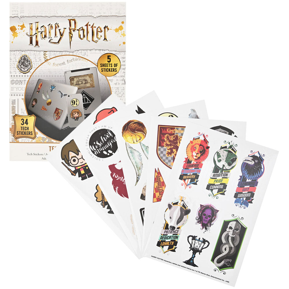 HARRY POTTER ハリーポッター Artefacts / Tech Sticker（34種類）スマホ・ステッカー 公式 オフィシャル