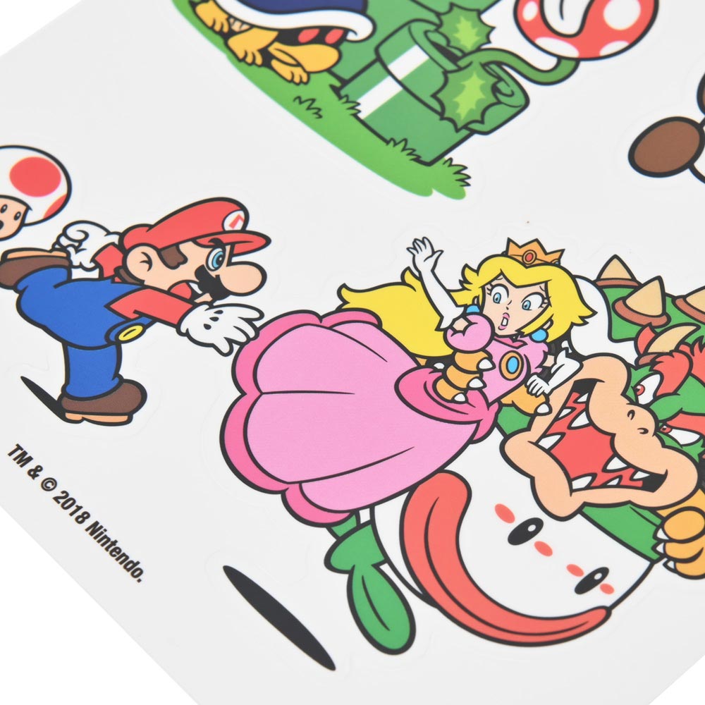 
                  
                    SUPER MARIO スーパーマリオ - Mushroom Kingdom Tech Sticker（39種類） / ステッカー 【公式 / オフィシャル】
                  
                