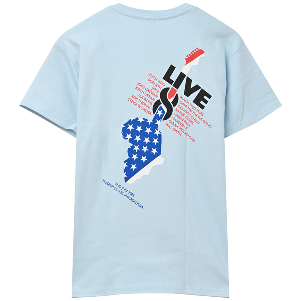 
                  
                    LIVE 8 ライブエイト - Live 8 US Event （超レア） / バックプリントあり / Tシャツ / レディース 【公式 / オフィシャル】
                  
                