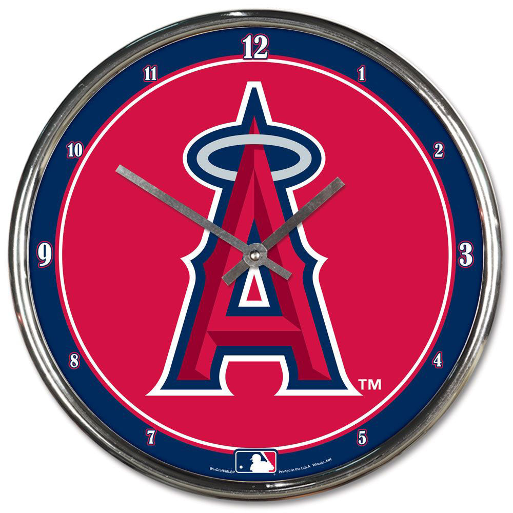 LOS ANGELES ANGELS（MLB） - CHROME CLOCK