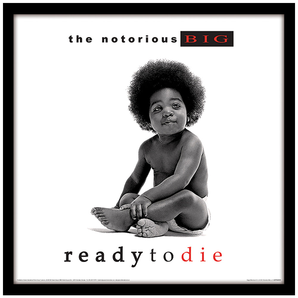 NOTORIOUS BIG ノトーリアスBIG (デビュー 30周年 ) - Ready to Die / インテリア額 【公式 / オフィシャル】