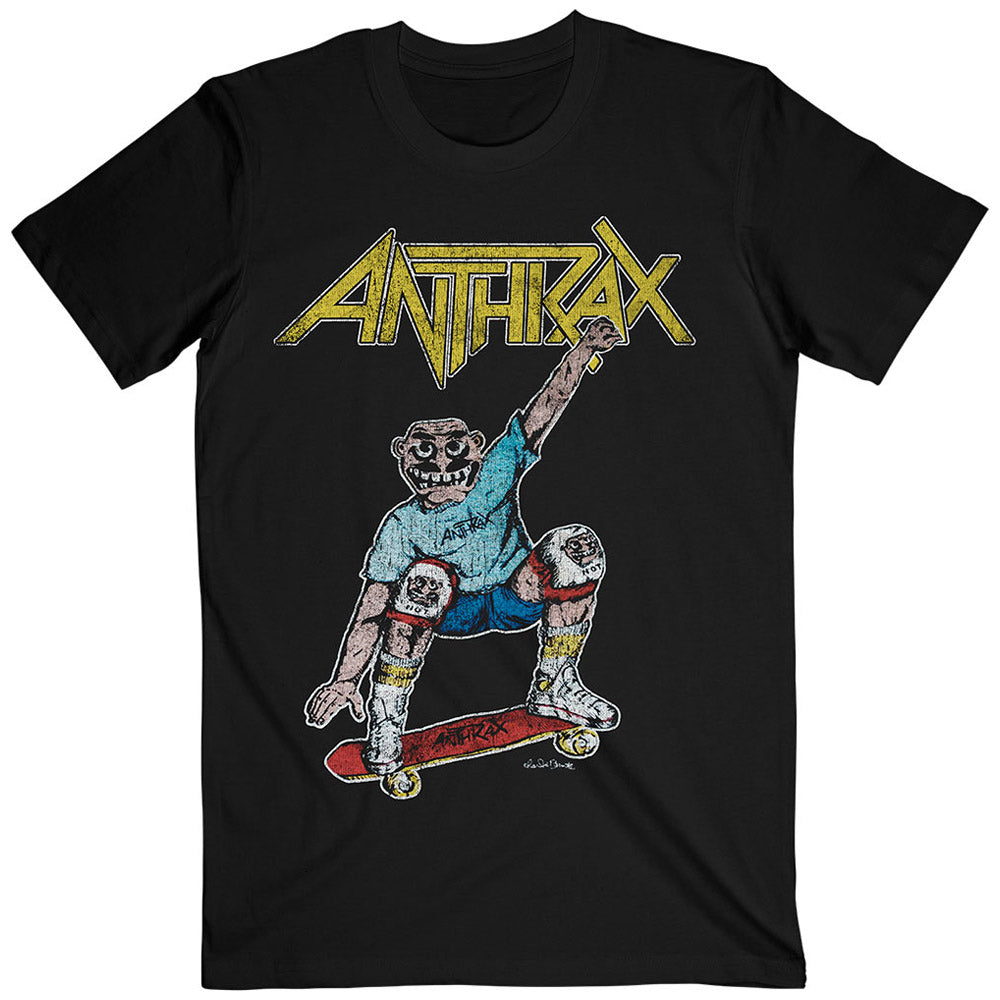 ANTHRAX アンスラックス Spreading Skater Notman Vintage バックプリントあり 公式 オフィシャル