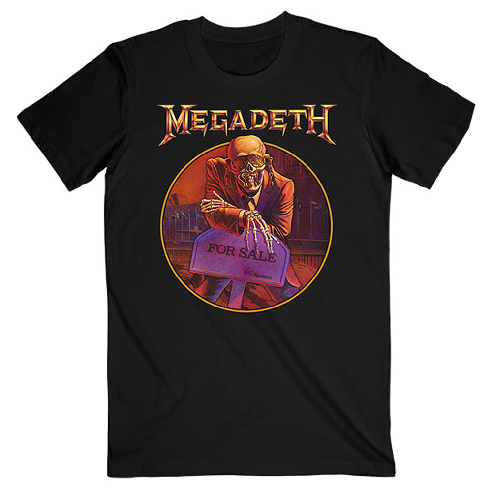 MEGADETH メガデス - Peace Sells… Track list / バックプリントあり / Tシャツ / メンズ 【公式 / オフィシャル】