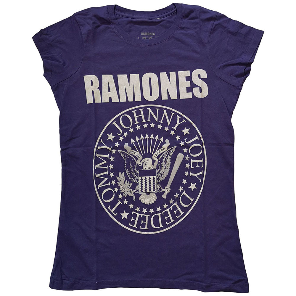 RAMONES ラモーンズ (結成 50周年 ) - Presidential Seal / Tシャツ / レディース 【公式 / オフィシャル】