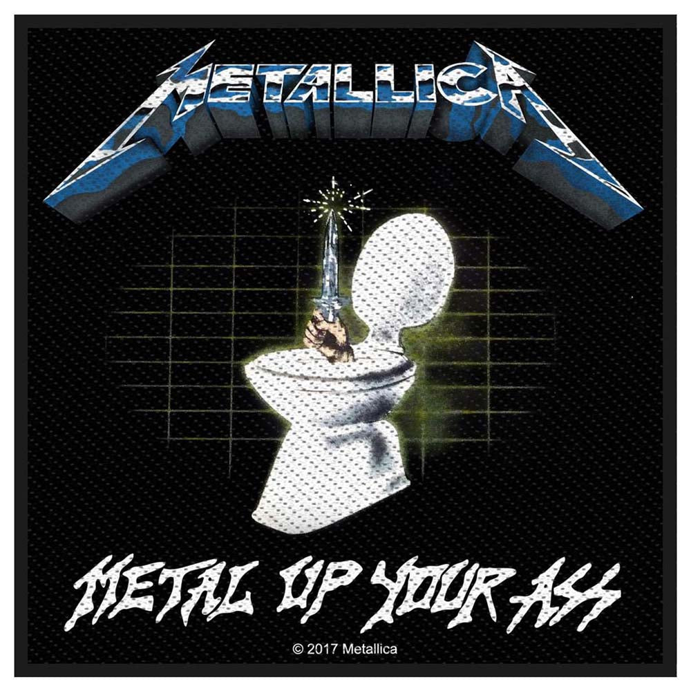 METALLICA メタリカ - METAL UP YOUR ASS / ワッペン 【公式 / オフィシャル】