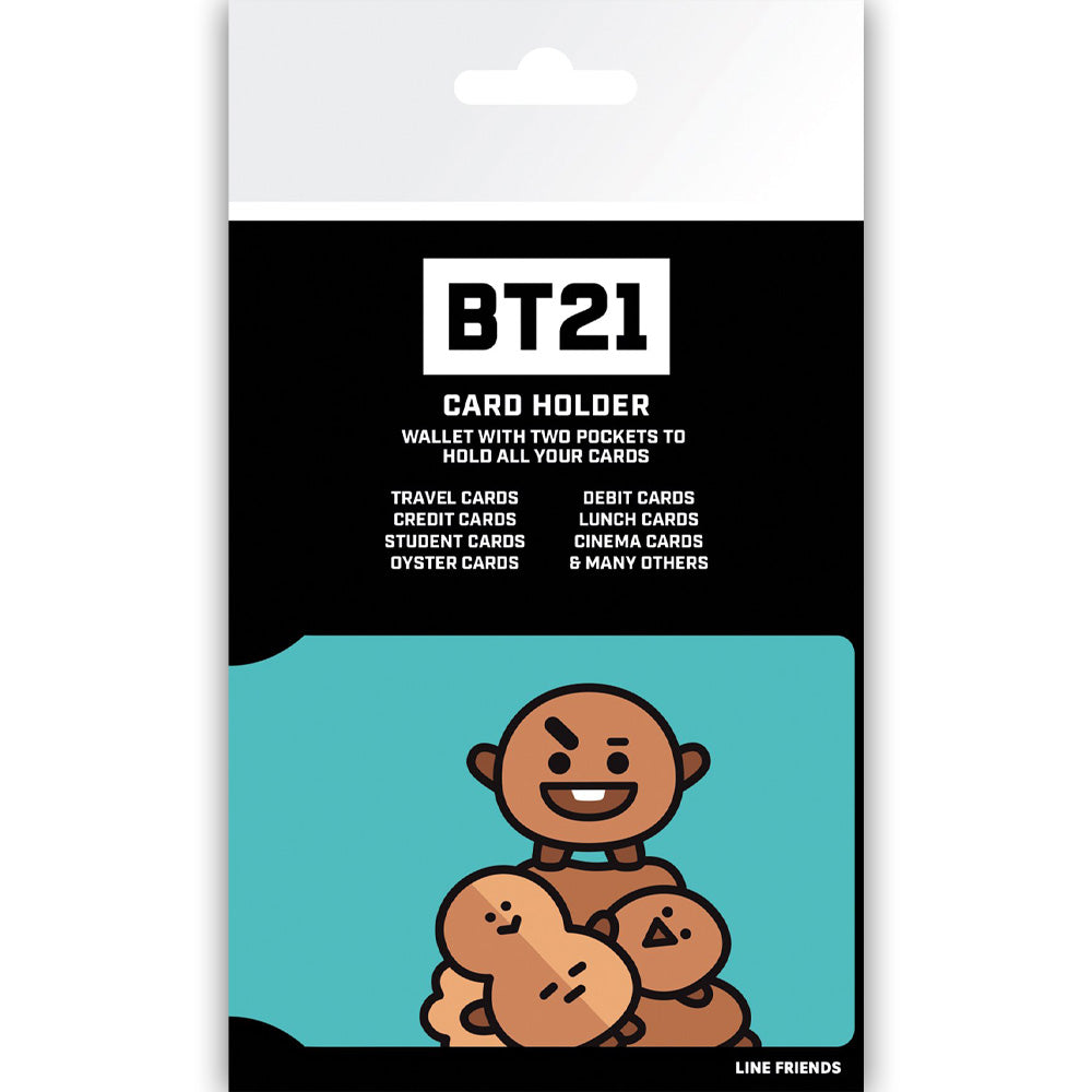 BTS ビーティーエス BT21 Shooky カードケース 公式 オフィシャル