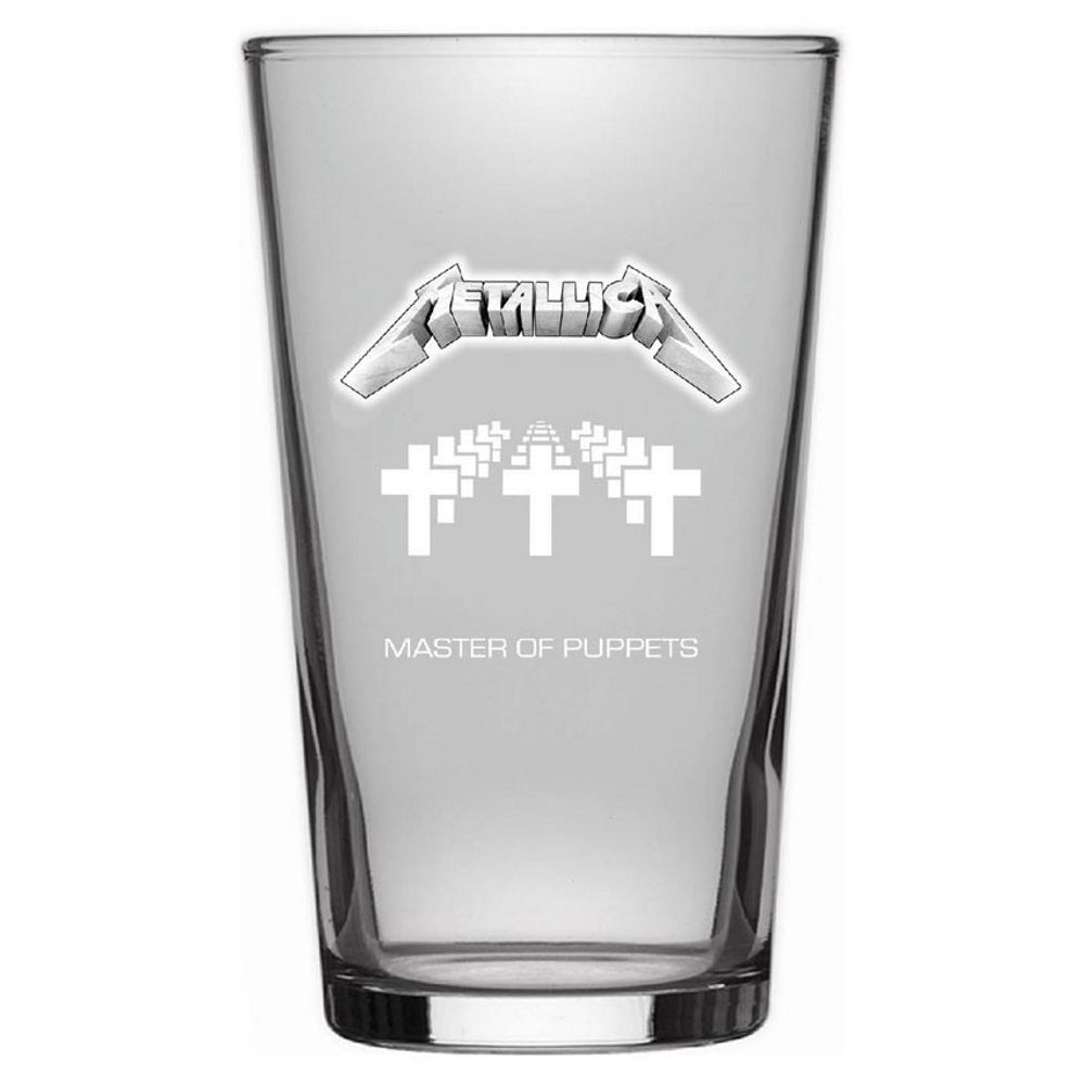 METALLICA メタリカ - MASTER OF PUPPETS / Beer Glass / 食器・グラス 【公式 / オフィシャル】