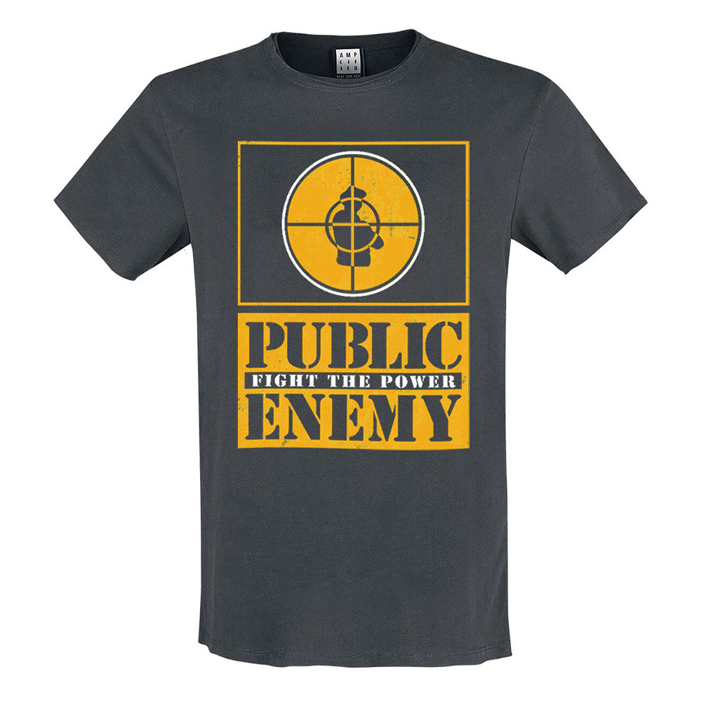 PUBLIC ENEMY パブリックエナミー - Yellow Fight The Power / Amplified（ ブランド ） / Tシャツ / メンズ 【公式 / オフィシャル】