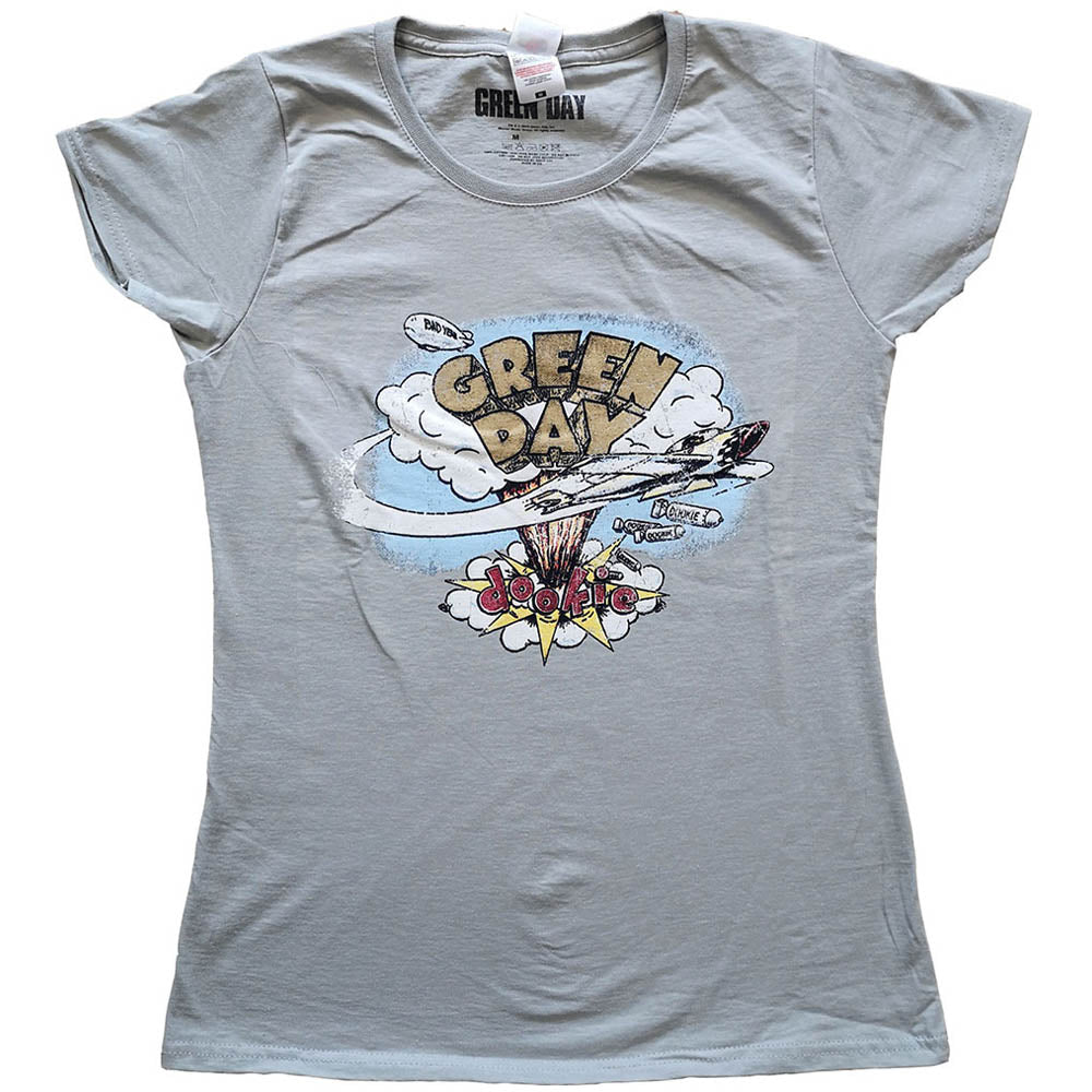 GREEN DAY グリーンデイ (2025年 2月 来日 ) Vintage Dookie Tシャツ レディース 公式 オフィシャル