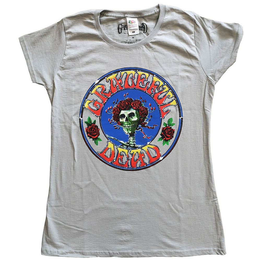 GRATEFUL DEAD グレイトフルデッド - Bertha Circle Vintage Wash / Tシャツ / レディース 【公式 / オフィシャル】