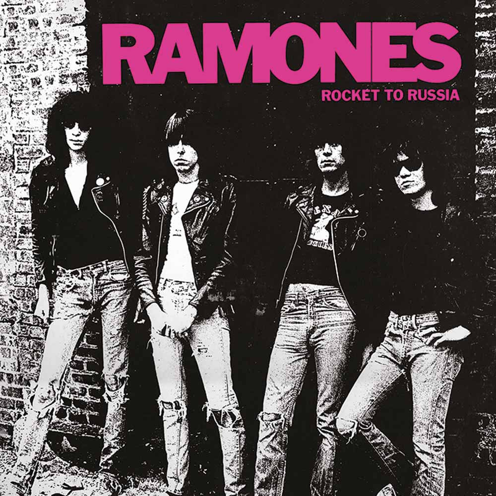 RAMONES - (結成 50周年 ) - Rocket to Russia / キャンバス・プリント木枠（40×40×2.5cm）