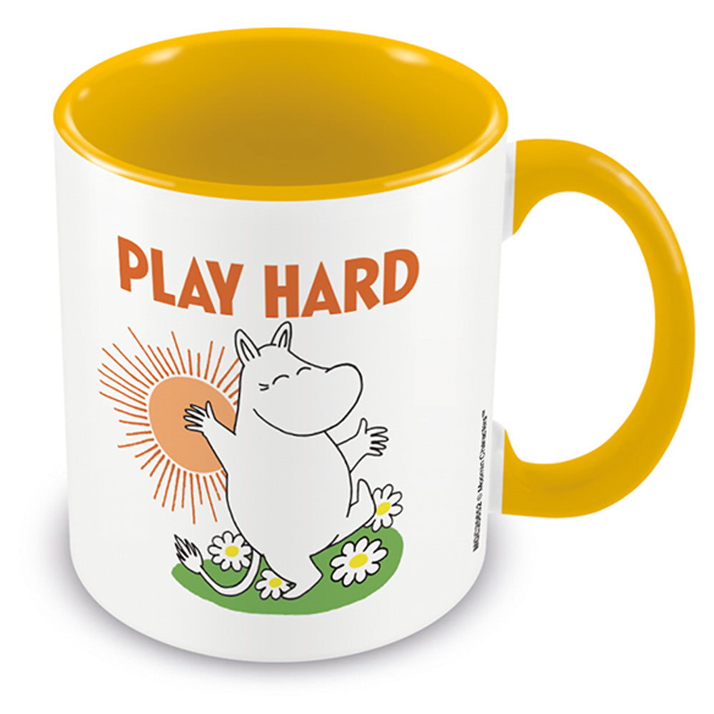 MOOMIN ムーミン - Play hard / Yellow / マグカップ 【公式 / オフィシャル】