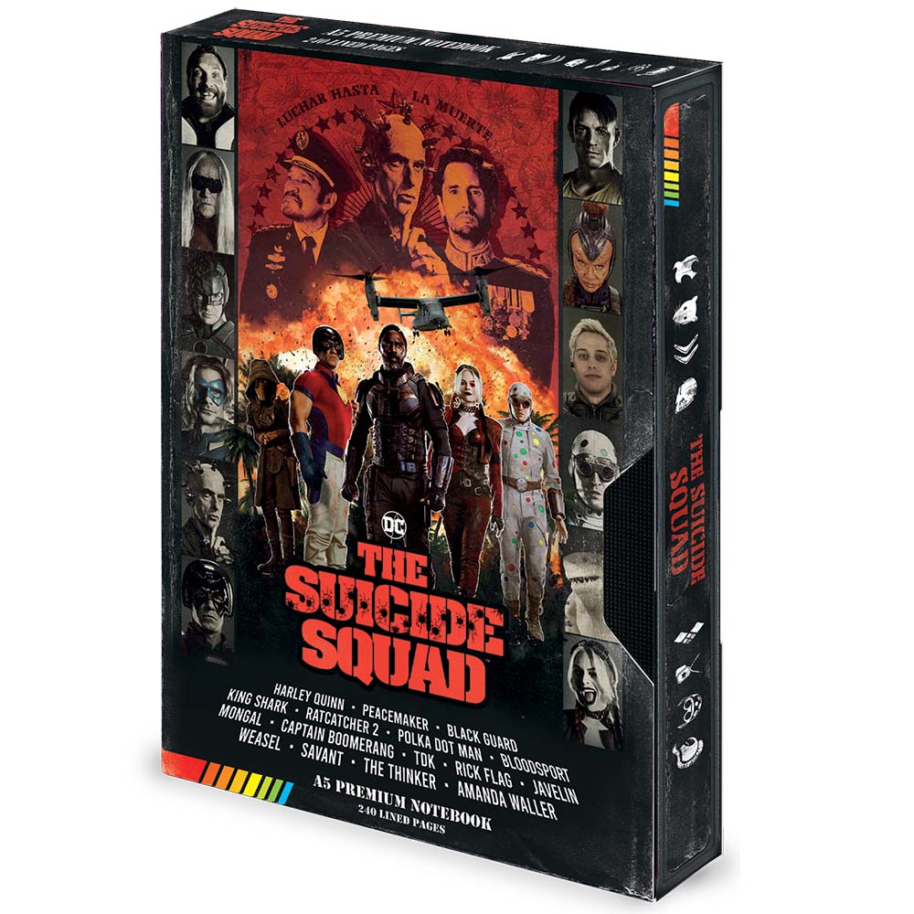 SUICIDE SQUAD スーサイドスクワッド (ジョーカー 新作公開 ) - VHS / Premium A5 / ノート・メモ帳 【公式 / オフィシャル】