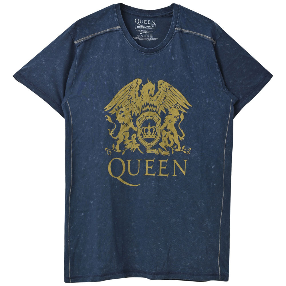 QUEEN - Classic Crest Navy / Black Label（ブランド） / Snow Wash