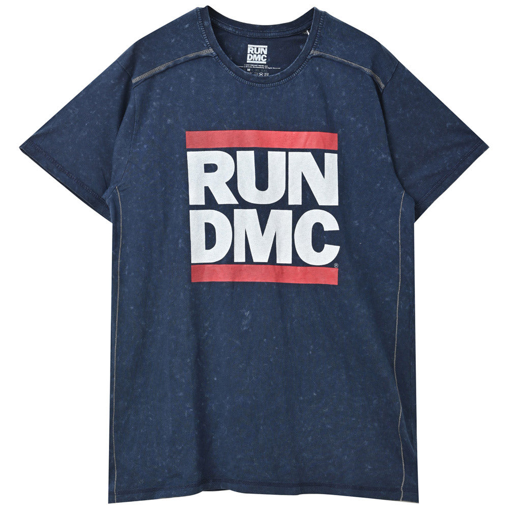 
                  
                    RUN DMC ランディーエムシー - Logo / Black Label（ブランド） / Snow Wash / Tシャツ / メンズ 【公式 / オフィシャル】
                  
                