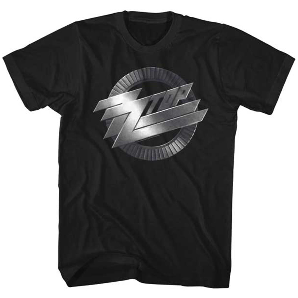 ZZ TOP ズィーズィートップ (結成 55周年 ) - METAL LOGO / Tシャツ / メンズ 【公式 / オフィシャル】