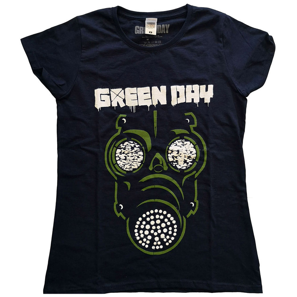 GREEN DAY グリーンデイ (2025年 2月 来日 ) - Green Mask / Tシャツ / レディース 【公式 / オフィシャル】