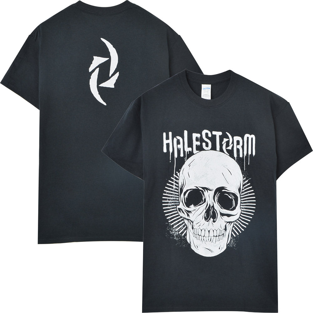 HALESTORM ヘイルストーム - 限定 / HALESKULL / バックプリントあり / Tシャツ / メンズ 【公式 / オフィシャル】