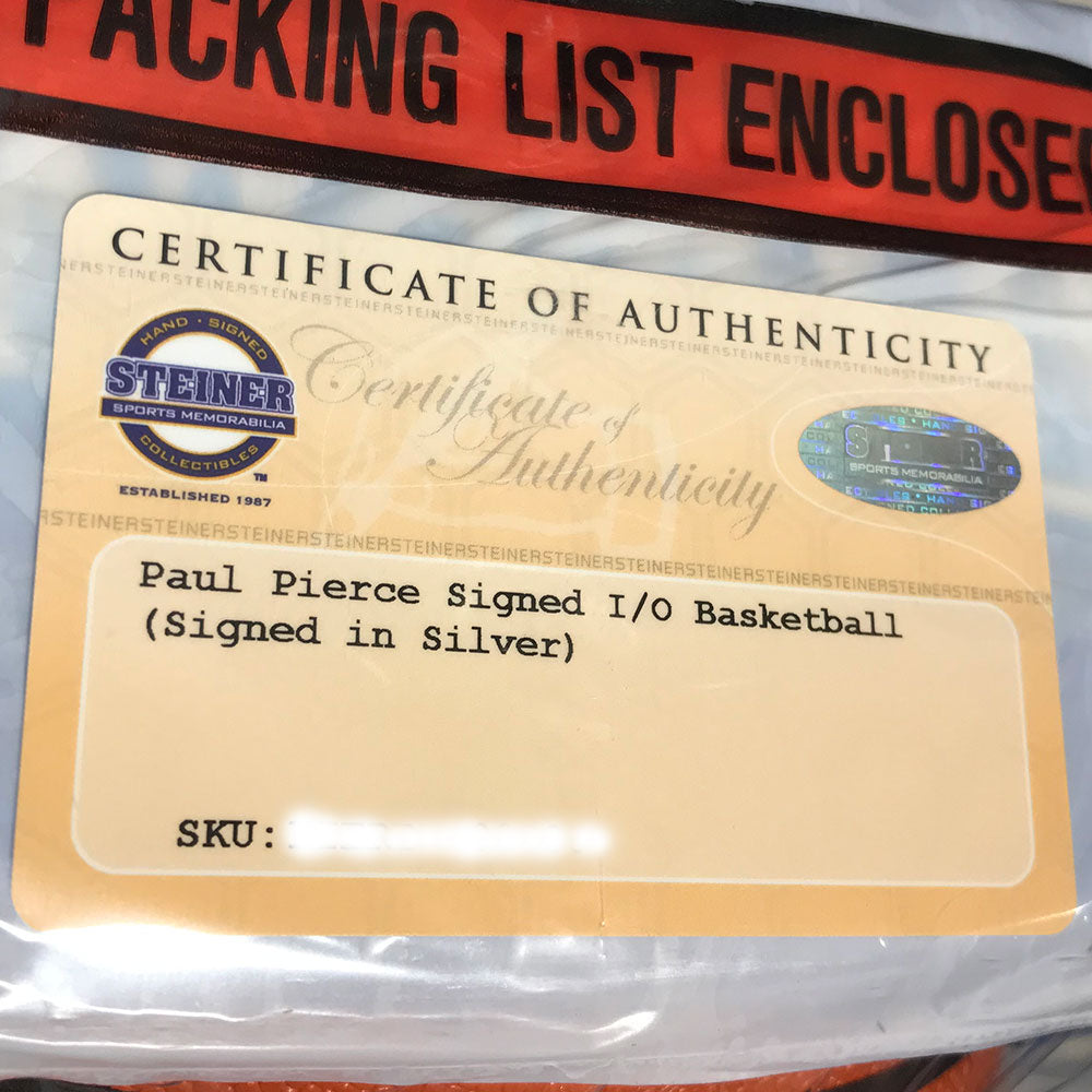 
                  
                    BOSTON CELTICS（NBA） ボストン・セルティックス - Paul Pierce Autographed Spalding Indoor/Outdoor Basketball / 豪華ケース付き / コレクタブル
                  
                